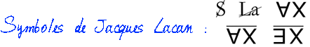 SYMBOLES de LACAN